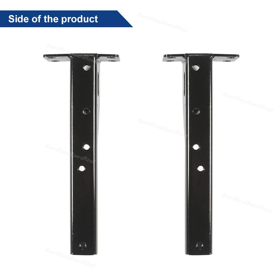 Rear Bumper Brackets Support Fits 1986-2001 Jeep Cherokee XJ Heavy Duty Upgrated - Image 2 of 4