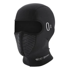 Cycling Cap Under Helmet Motorcycle Balaclava Face Mask Sports Headgear Black
