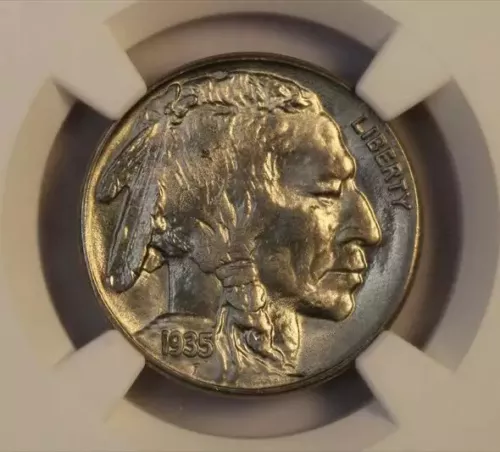 1935-S Buffalo Nickel NGC MS67