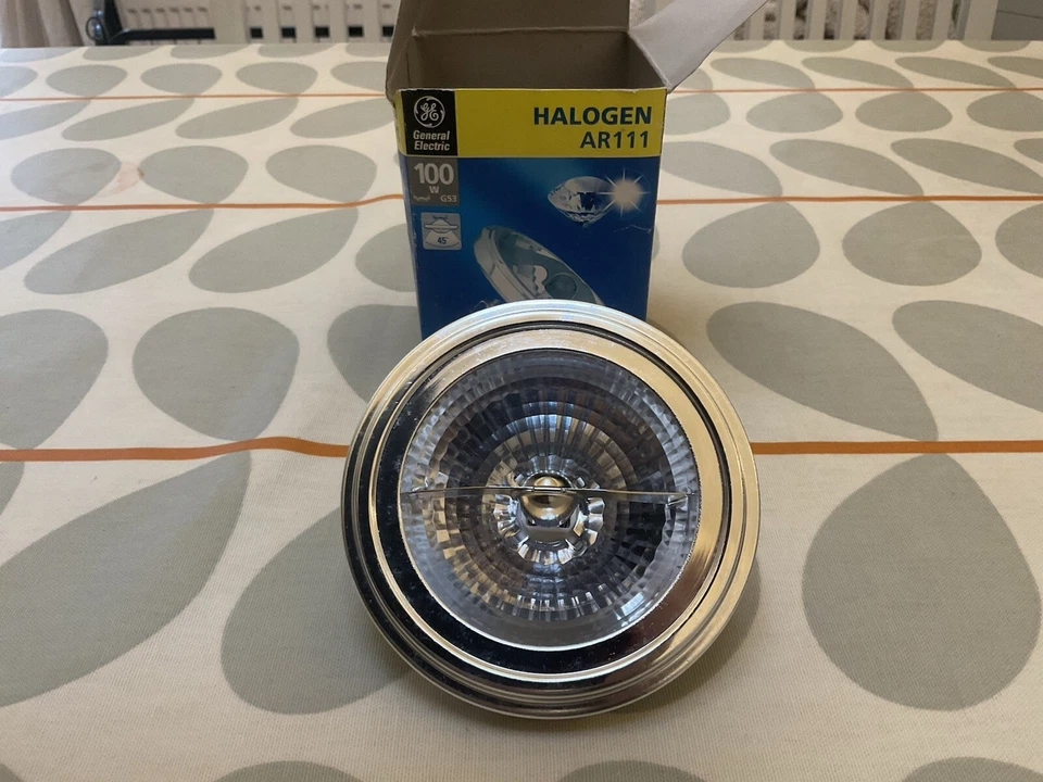 Halogen AR 111 DIMMABLE 100W X 4 ( + 1 used thrown in for free ) - Image 4 of 4