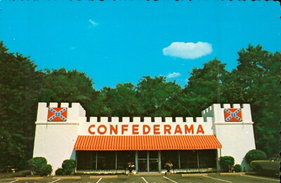 VINTAGE 1960s POSTCARD Chrome CONFEDERAMA Chattanooga,TN EXCITING & EDUCATIONAL