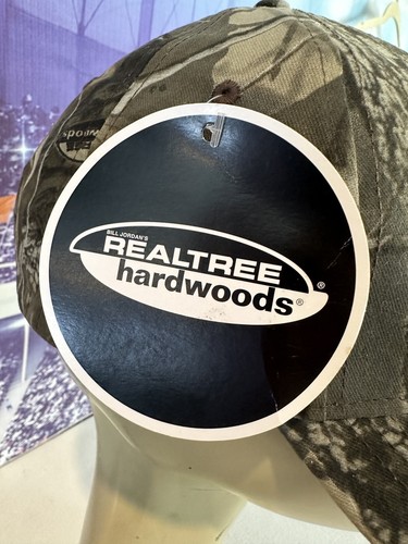 Honda Jim White Camo Realtree Hardwoods Baseball Cap Hat OSFM Toledo Ohio New - Picture 7 of 11