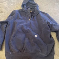Carhartt Pull Over-size XL- 1/4 Zip Sweatshirt