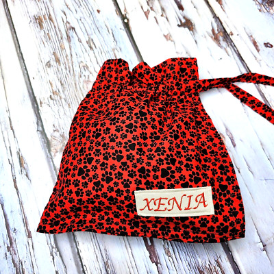 Custom Drawstring Bag with Embroidery Personalized Name