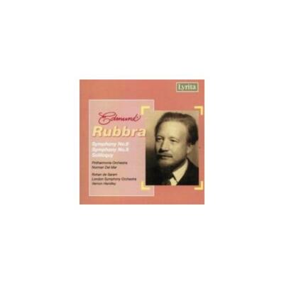 RUBBRA/DE SARAM/PAO/LSO/DEL MAR/HANDLEY: SYMPHONIES 6 & 8 - CD