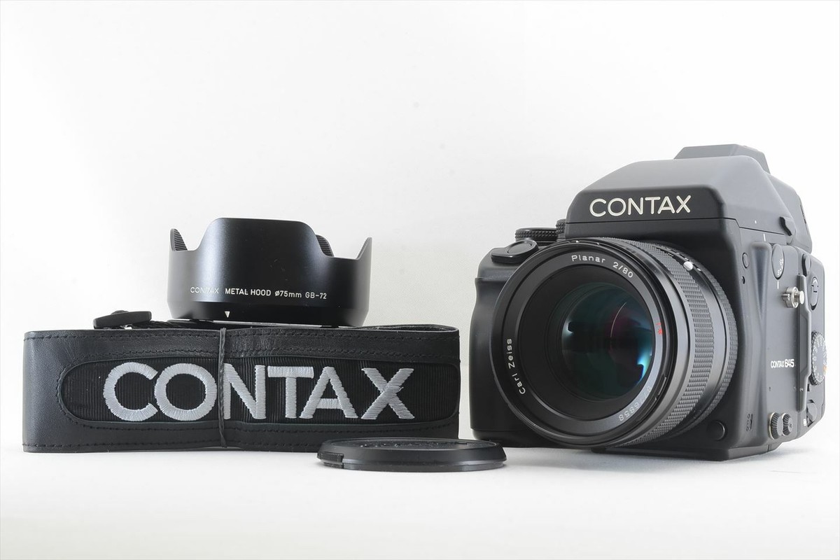 CLA'd CONTAX 645 Medium Format Film Camera Planar 80mm F2 CLA'd CONTAX 645 Medium Format Film Camera Planar 80mm F2