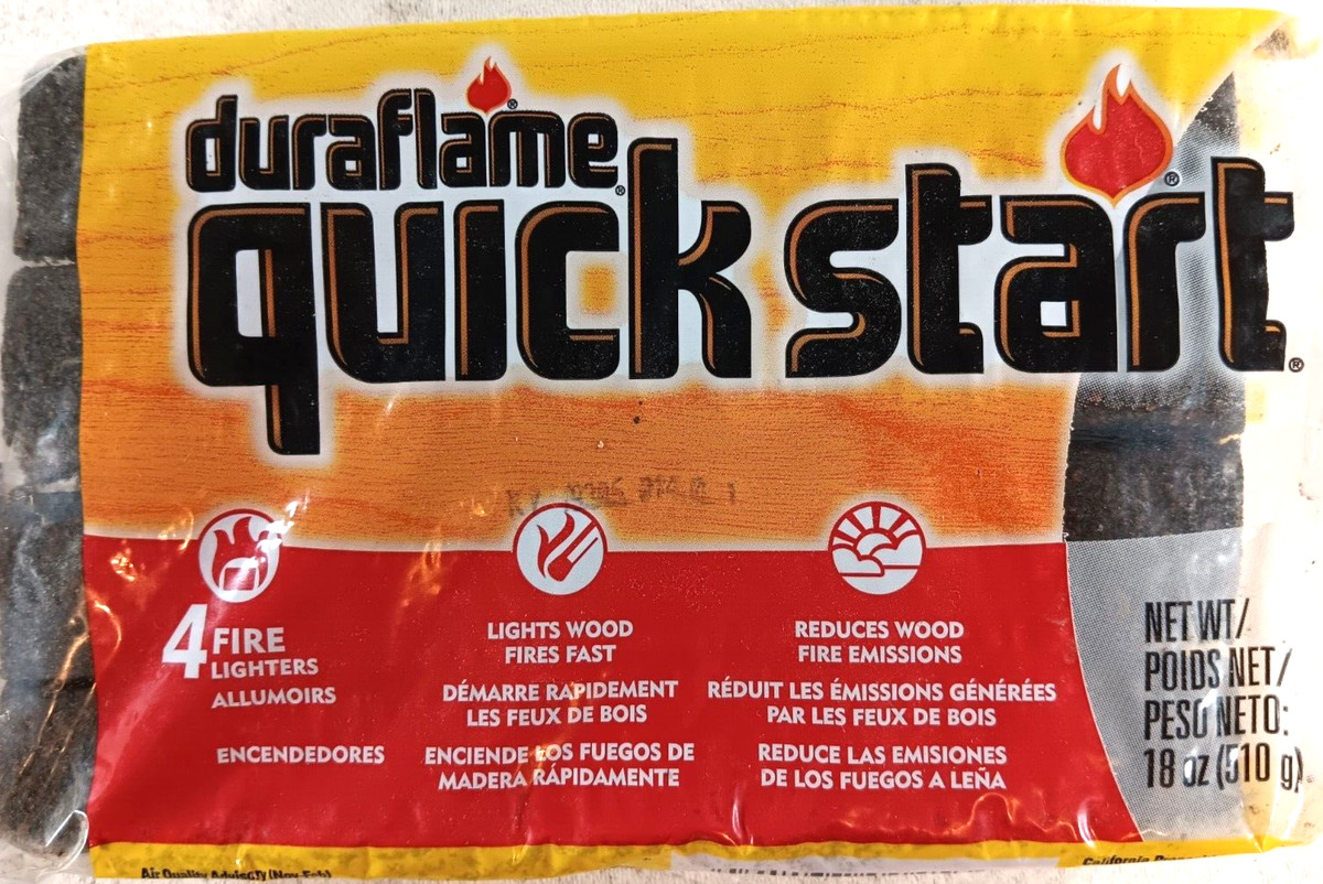 Duraflame Quick Start Fast Firelighter Light Fire Starter 30 Minute Burn |  eBay