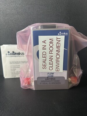 NEW   MKS GE50A-31377  Mass Flow Controller Range: 50 SCCM / Gas: Helium