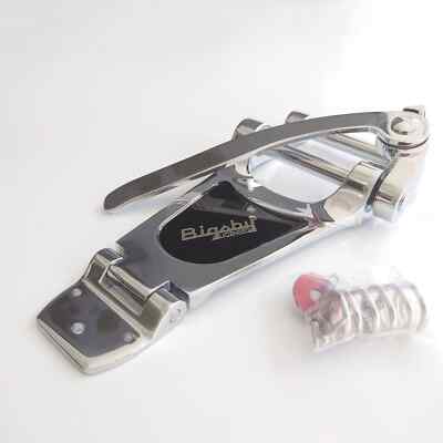 Bigsby B700 Vibrato Tailpiece Tremolo System Bridge Silver Guitar