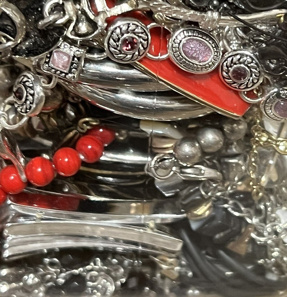 Mystery Jewelry Jar! All Wearable ! Vintagenow Signed &unsigned