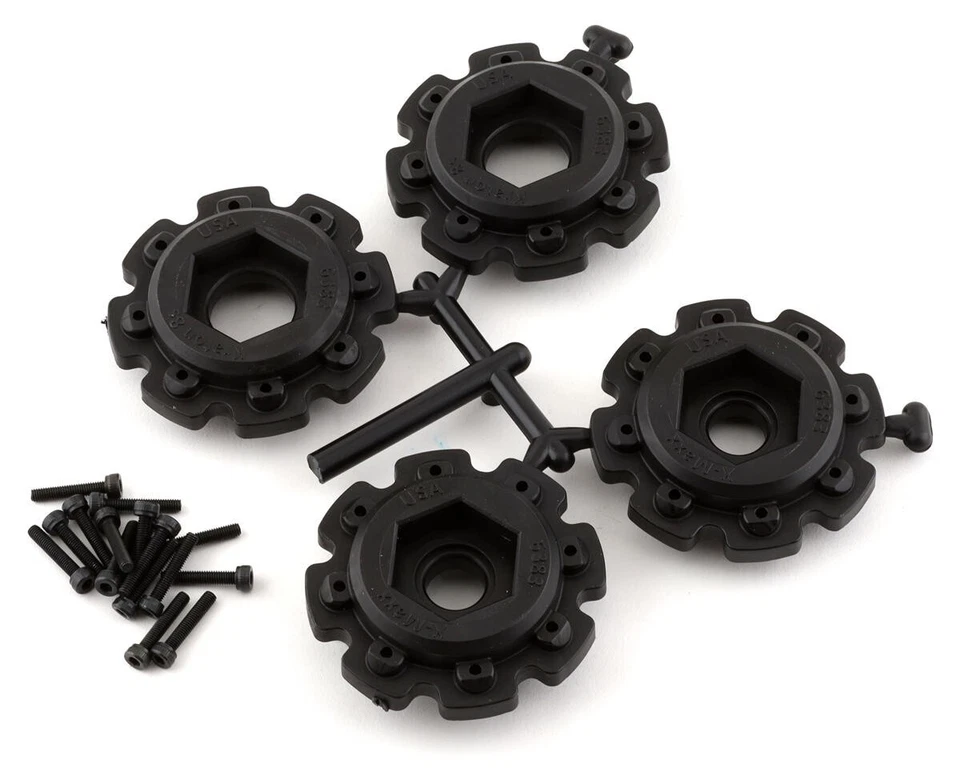 Pro-Line Badlands MX57 5.7" Pre-Mounted 1/6 Monster Truck Tires (Black) (Soft) - Image 3 of 4