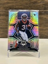 2022 Mosaic #324 Dameon Pierce Rookie Variations Silver Prizm RC Texans