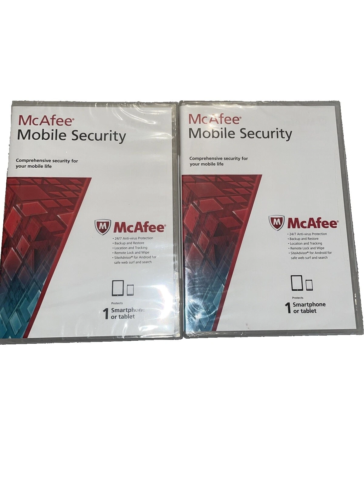 Software de computadora McAfee DVD