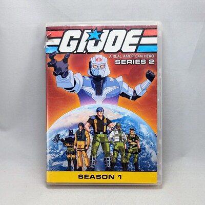 G.I. Joe: A Real American Hero: Series 2 Season 1 (DVD, 1989) 2012 Shout Factory