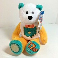 Limited Treasures OHIO State Quarter Coin Bear With Tags 17th State