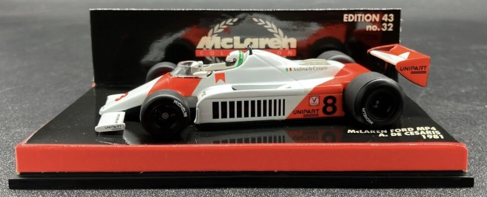 Minichamps 1/43 McLaren Ford MP4 #8 A. De Cesaris 1983 530814308 Foto 2 de 4