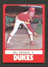 1980 TCMA Albuquerque DUKES #5 BILL SWIACKI Sturbridge MASSACHUSETTS Amherst