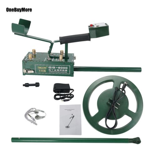 GS-6000 Mini Underground Metal Detector Treasure Hunter w/Headphone Depth 8.5m - Picture 4 of 6