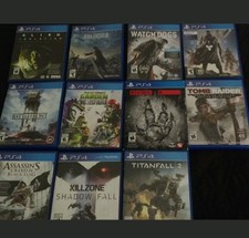 Lot 11 games PS4 , like new Adult owner