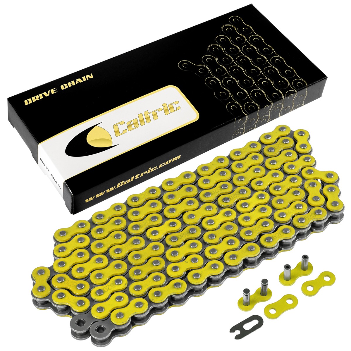 Drive Chain for Kawasaki ZX636 Ninja ZX6R ZX-6R 2005 2006 Yellow