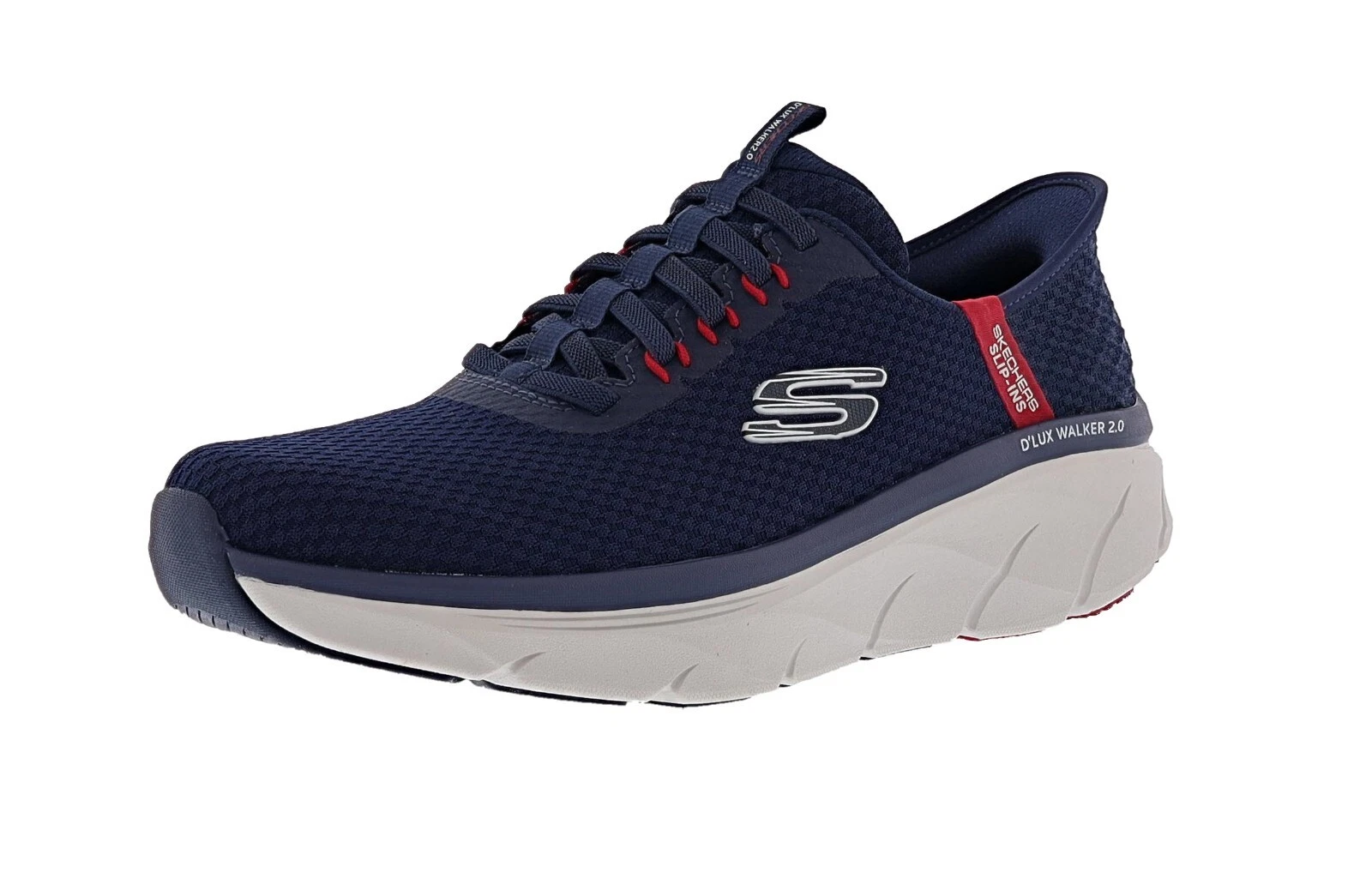 SKECHERS MEN'S D'LUX WALKER 2.0- TAURREL 232465/NVRD WALKING SHOES