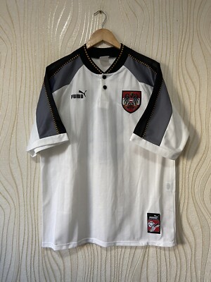 AUSTRIA 1996 1998 HOME FOOTBALL SHIRT SOCCER JERSEY PUMA # 9