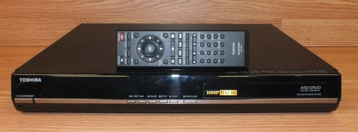 Genuine Toshiba (HD-A30) 1080P Full HD DVD Player With Remote