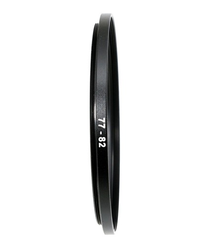 (2 Pcs ) 77-82mm 77mm to 82mm Alumnium Metal Step Up Lens Filter Ring Adapter - Picture 2 of 2