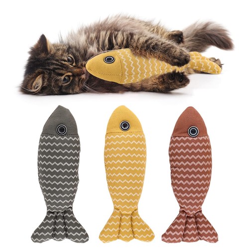 Jouet Catit pour chats, créatures de la mer, paquet de 3