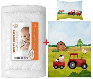 tractor cot bed duvet set