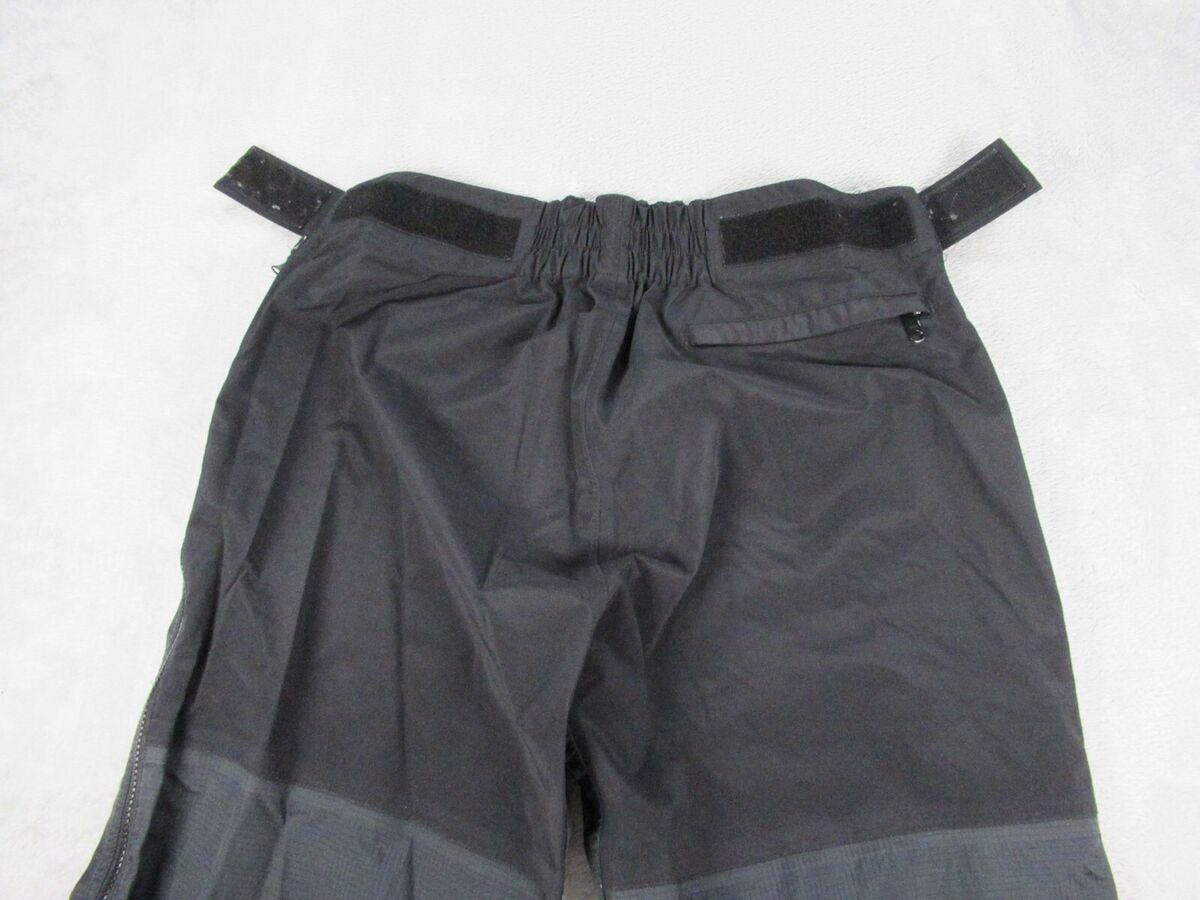 Marmot Gore Tex Pants Mens Large Black Adjustable Elastic Marmot Gore Tex Pants Mens Large Black Adjustable Elastic