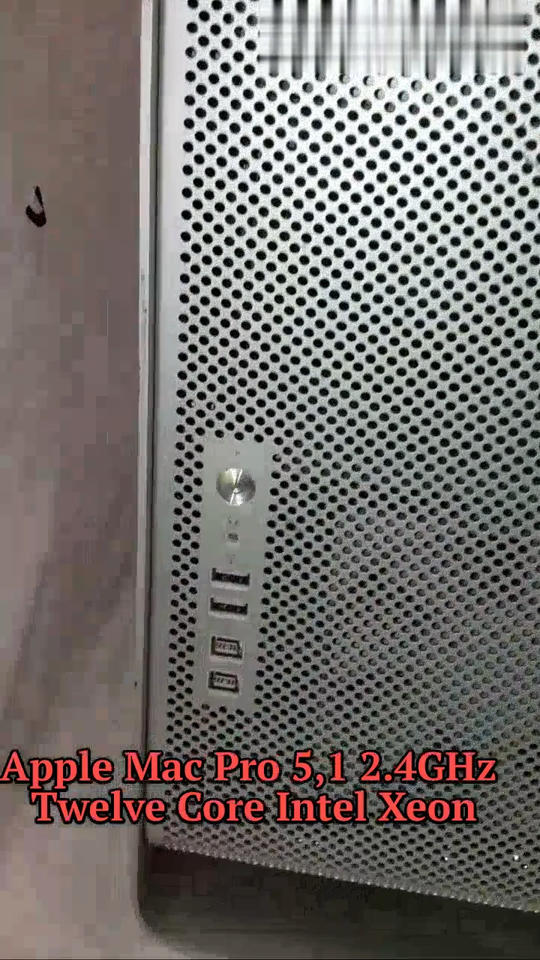 Mac Pro 5.1• Intel Xeon quadcore 2x2,4ghz • Thunderbolt 3