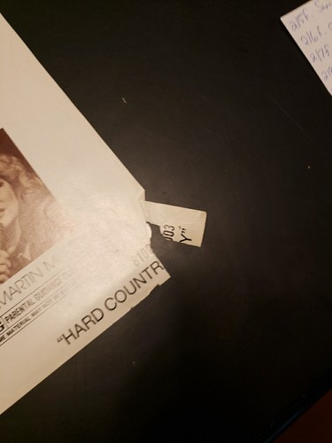 1981 HARD COUNTRY 1 SHEET MOVIE POSTER JAN MICHAEL VINCENT KIM BASINGER(221f) - Picture 15 of 24