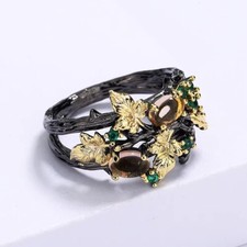 ladies ring Elvin Wicca Fairies faeries mystic festivals gift rings