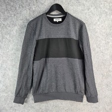 Jeanswest Jumper Mens Small Grey Pullover Round Neck 12268