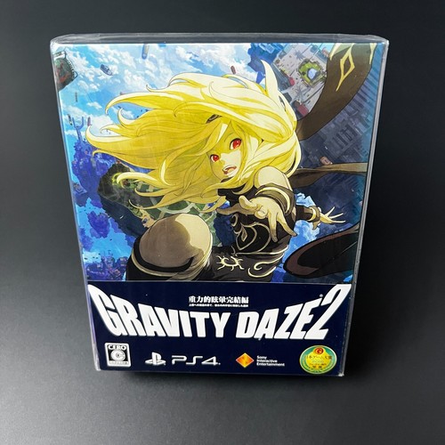 GRAVITY DAZE 2 First Limited Edition PS4 Software + Bonus Japan 2017 Sealed New - Picture 2 of 9