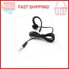 LINHUIPAD Single Side In-Ear Earphone with Removable Hook for PC, MP3, MP4