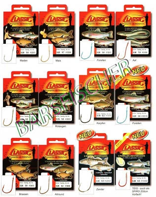 CLASSIC - MEISTERHAKEN, VORFACHHAKEN, HAKEN FERTIG, ANGELHAKEN GEBUNDEN, PALADIN