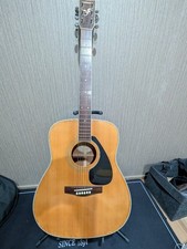 Yoshion FG-431 E-Akustikgitarre mit zusätzlichem Vorverstärker, getestet,...
