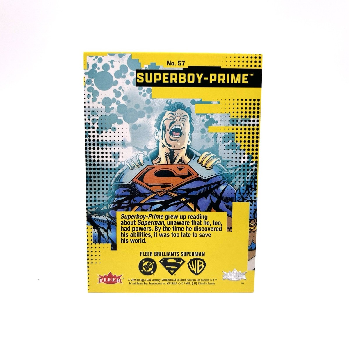 Superboy-Prime 2025 Fleer Brilliants Superman #57 | eBay
