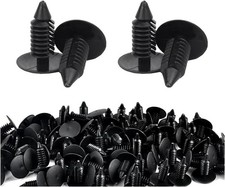 200PCS Car Plastic Trim Push Clips 6.4mm Hole
