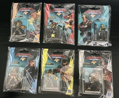 Streets of Rage 4 IV Limited Edition Enamel Pin Set of 6