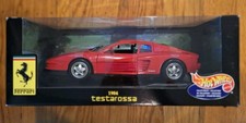 1984 Testarossa Hot Wheels Diecast 1:18 Red Ferrari (RARE) never out of box