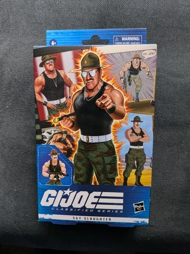 Hasbro G.I. Joe Classified Series Sgt Slaughter Boxed Collector's Edition