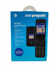 AT T Prepaid Alcatel Smart Flip 4G - Model 4052R NEW AT T