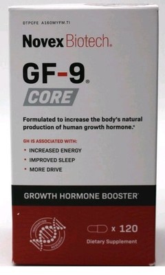 NOVEX BIOTECH GF-9 Core 120 CAPSULES Exp 2/2027
