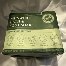 Monage Korean Organic Mugwort Bath and Foot Soak 10 Pack New Sealed FREE ship 