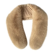Womens Faux Fur Collar shawl Scarf for Winter Neck Warmer Scarf Wrap Like Rea...