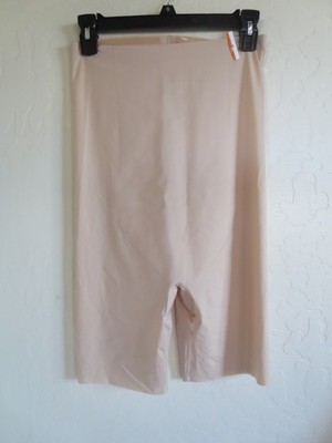 SPANX #10006R THINSTINCTS HIGH-WAISTED MID-THIGH SHAPER SHORT, XL, NUDE, NWOT