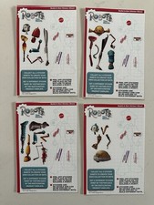 Build A Bot Robots Sticker Sheets Collection of 16 sheets Kellogg’s Promotion
